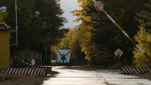 КПП военной части Нёнокса