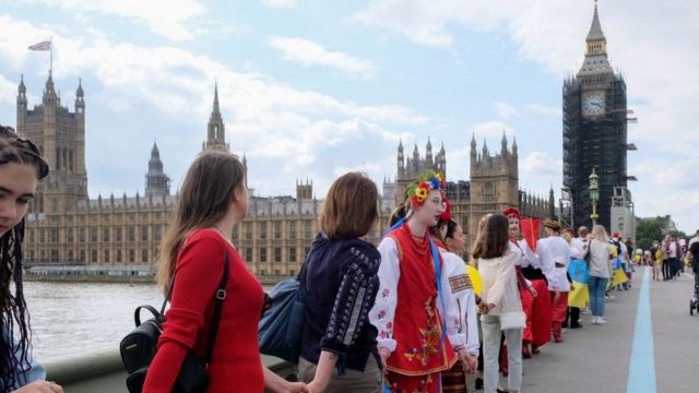 українці в Лондоні на 30-річчя незалежності