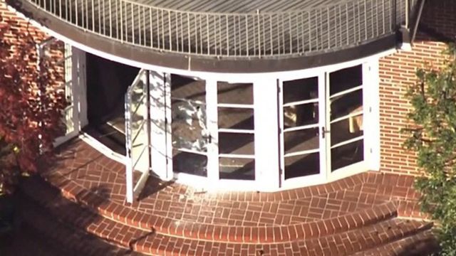 Aerial photos show damage to Pelosi's San Francisco mansion (28/10/2022)