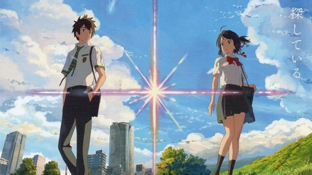 Una imagen de la película Kimi no Na wa de Makoto Shinkai