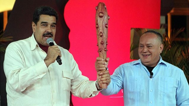 Nicolás Maduro y Diosdado Cabello
