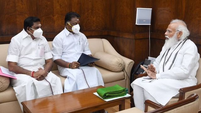 நரேந்திர மோதி ஓபிஎஸ் இபிஎஸ்