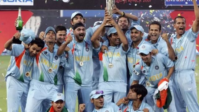 2007 டி20 வென்ற இந்திய அணி