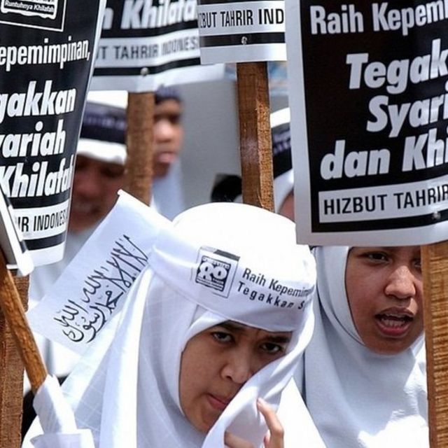 HTI, Jakarta, unjuk rasa
