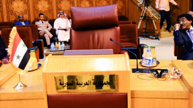 مقعد سوريا في جامعة الدول العربية لا يزال خاليا
