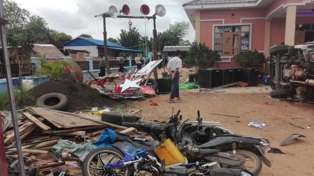 အောက်တိုဘာ ၅ ရက် ညနေပိုင်းအထိ လူ ၁၉ ယောက်ဖမ်းဆီးထား