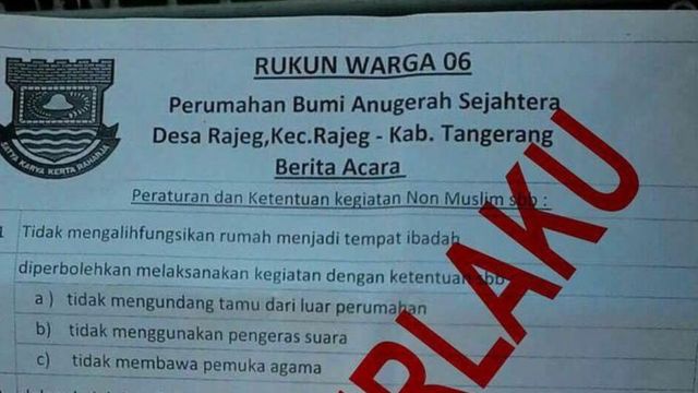 Apakah Perilaku Menekan Kelompok Minoritas Sifat Bangsa Indonesia Bbc News Indonesia