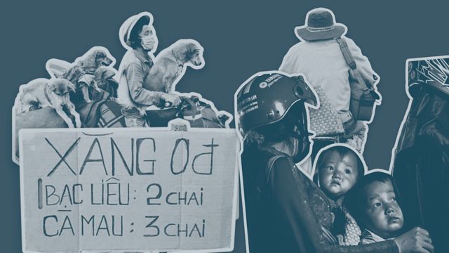 Người dân về quê