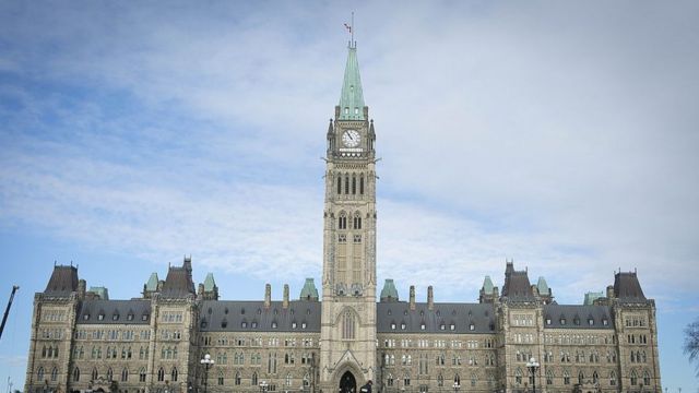 Parlamento canadiense en Ottawa