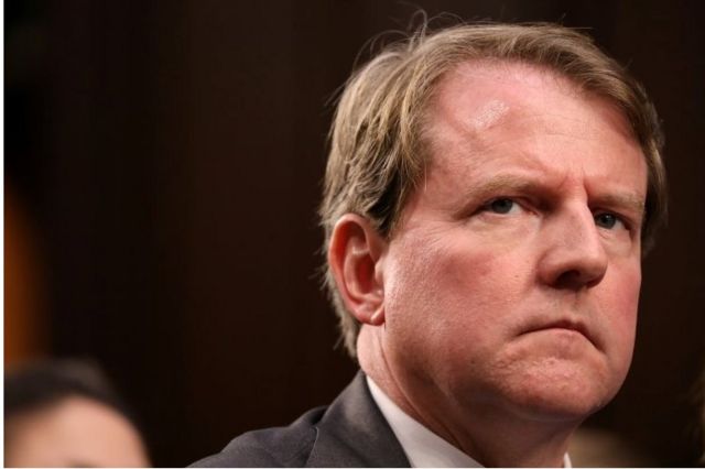 Eski Beyaz Saray Hukuk Danışmanı Don McGahn