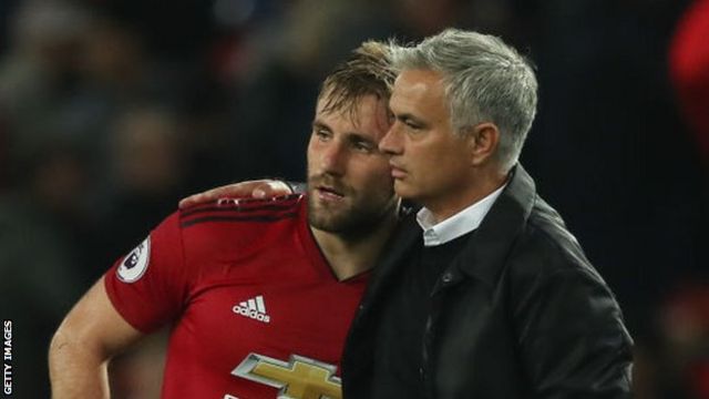 Prime Video Sport on X: Luke Shaw responds to yet more criticism  from Jose Mourinho 