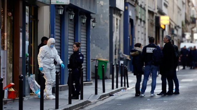 La médecine légale française dans la zone d'attaque de Paris