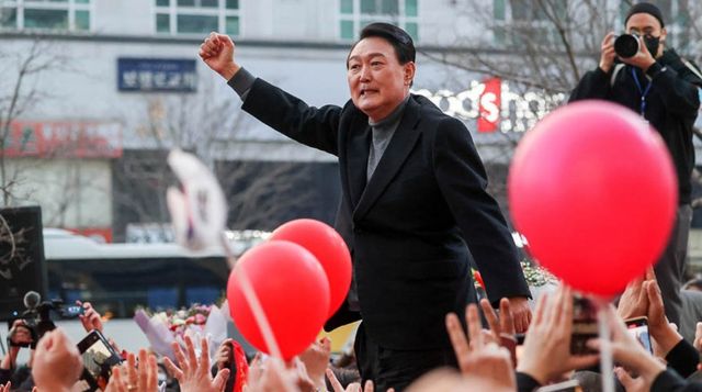 تعهد رئيس كوريا الجنوبية الجديد المحافظ يون سوك يول باتخاذ موقف متشدد تجاه كوريا الشمالية