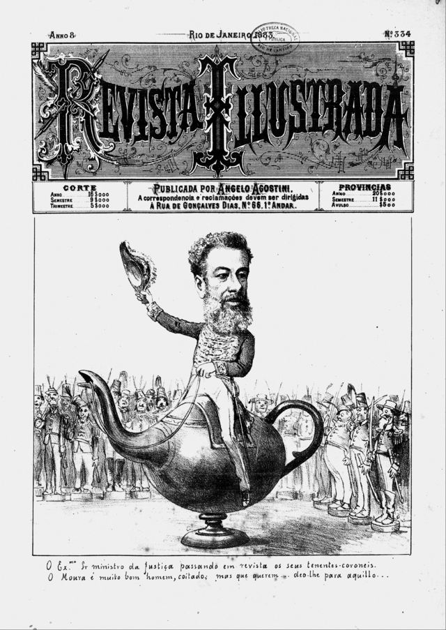 Exemplar da Revista Illustrada de 1883