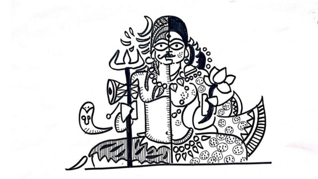 रेखाचित्र - देवदत्त पट्टनायक
