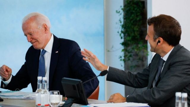 Biden ve Macron