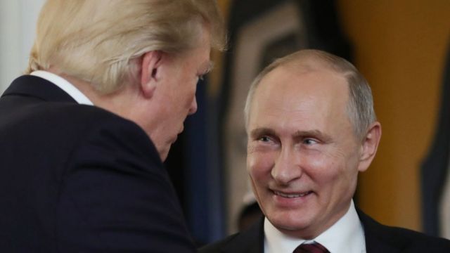 уроки этикета от путина на встрече с трампом
