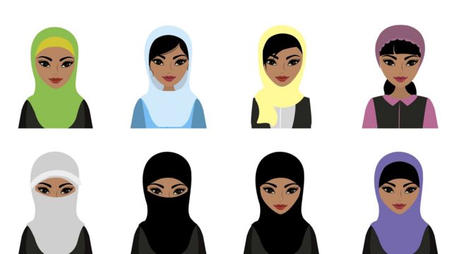 رسم لنساء عربيات