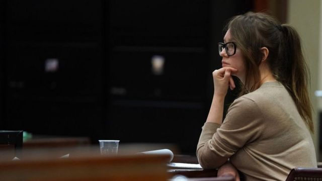 Анна Сорокина в суде 11 апреля 2019 года