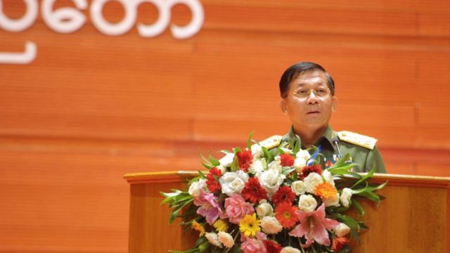 Myanmar Genelkurmay Başkanı Aung Hlaing