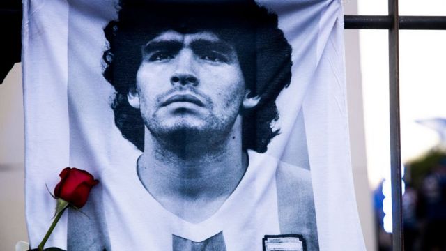 Diego Maradona died Wednesday night