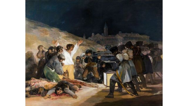 Quadro 'Três de Maio de 1808 em Madri', de Goya