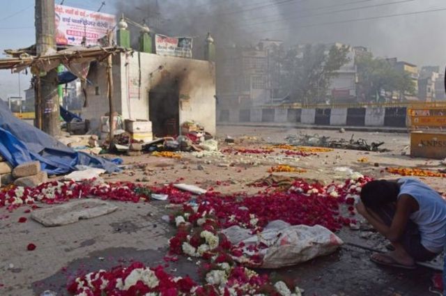 दिल्लीमा हिंसात्मक दंगा