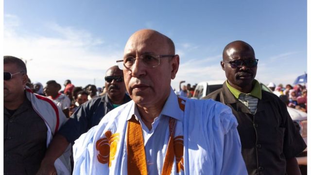 Le président mauritanien Mohamed Ould Cheikh El-Ghazwany