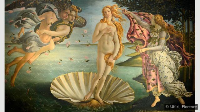 'O Nascimento de Vênus', de Botticelli