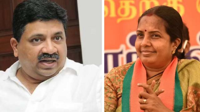 "நீங்கள் ஒரு பிறவிப்பொய்யரா?..." - ட்விட்டரில் பிடிஆருக்கும், வானதிக்கு இடையே வார்த்தை போர்