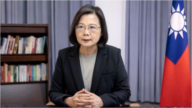 曾是台湾加入世贸组织台湾谈判要员的蔡英文在内外压力下，能否成功让台湾加入重要的区域经贸组织，是她执政最后一年的重要挑战之一。(photo:BBC)