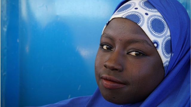 African woman with hijab