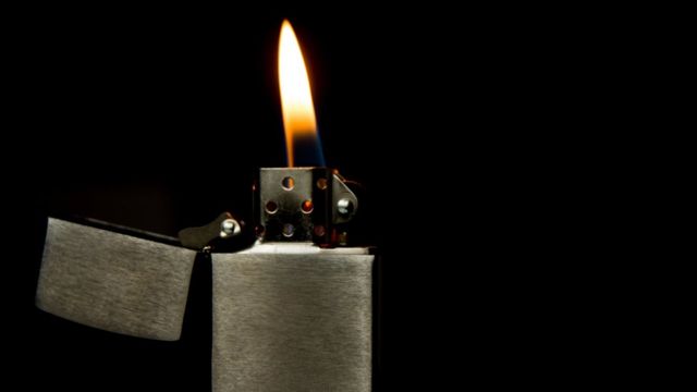 Expressive image of a lighter