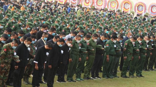 Peng Jiasheng’s funeral in 2022