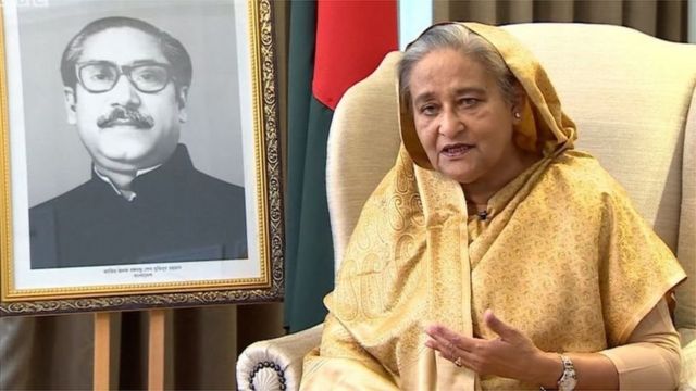 বাংলাদেশের প্রধানমন্ত্রী শেখ হাসিনা