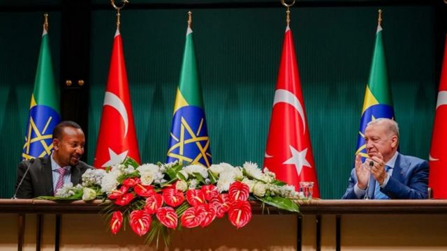MM Abiy Ahimadiifi Pirezidantii Turkii Erdogaan