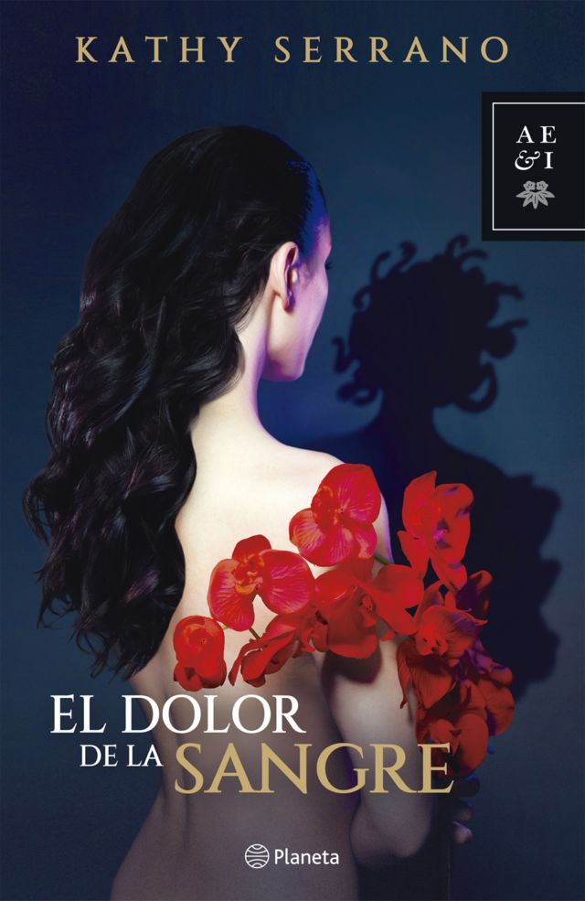 A capa do livro "El dolor de la sangre"