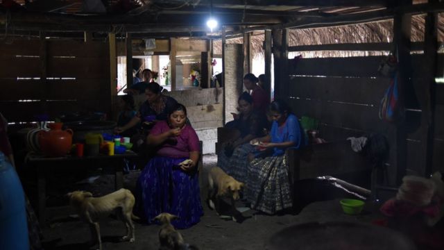 Mujeres indígenas en Guatemala.