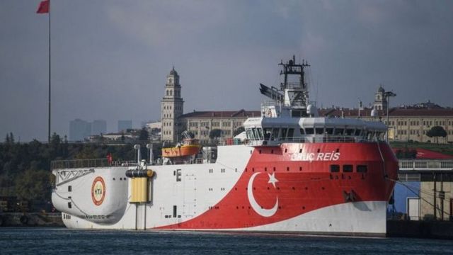اليونان اعتبرت رحلة السفينة التركية أوروج مخالفة للقانون الدولي