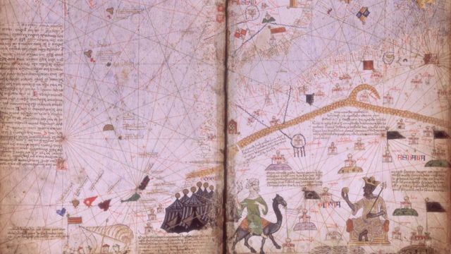 La carte de l'Atlas catalan