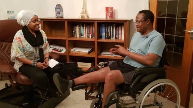 Tundu Lissu akizungumza na mwandishi wa BBC, Zuhura Yunus
