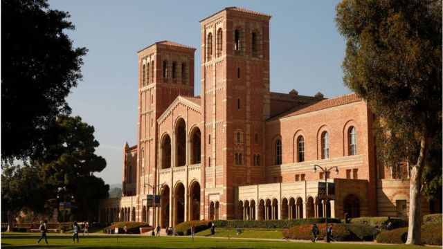 Royce Hall on the campus of the University of California, Los Angeles (UCLA)