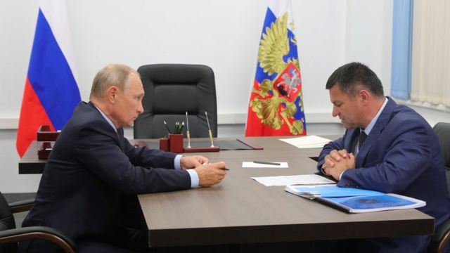 Путин и Тарасенко