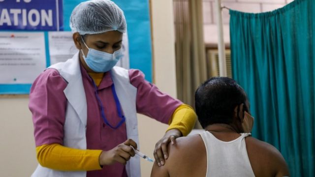 vacinação na Índia
