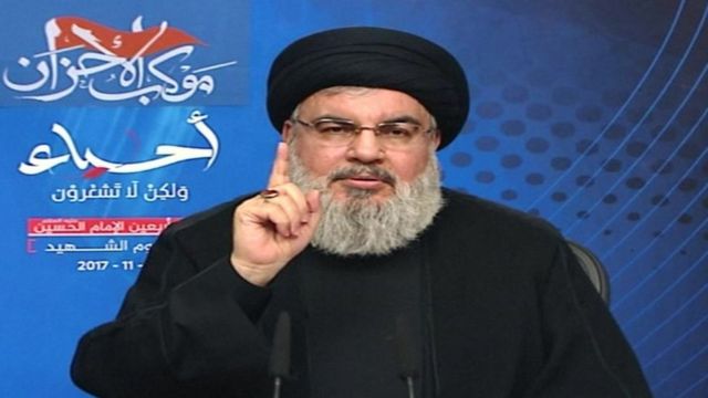 Hassan Nasrallah, líder de Hezbolá.