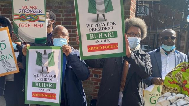 Awọn to n gbadura fun Buhari