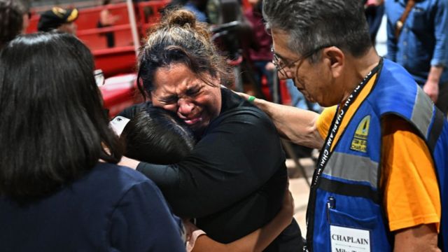 Vigil for the tragedy in Uvalde