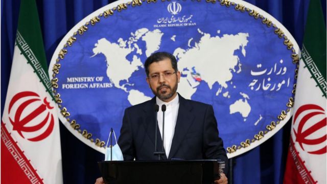 Iranian Foreign Ministry spokesman Saeed Khatibzadeh