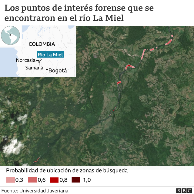 Mapa de calor de la Miel