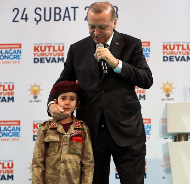 Görüş cənab Erdoğanın rəhbərlik etdiyi AK partiyasının konfransında baş tutub.